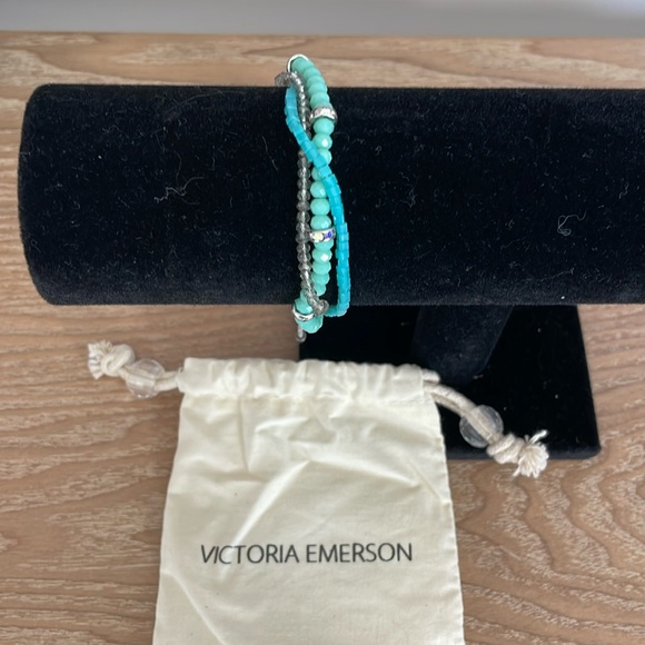 Victoria Emerson Adjustable Turquoise Bracelet - Picture 3 of 3